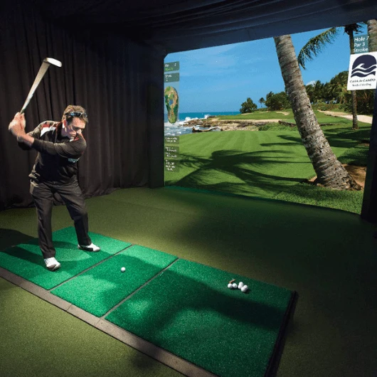 Video về hệ thống golf simulator ở 2019 PGA Fashion and Demo Experience Tradeshow